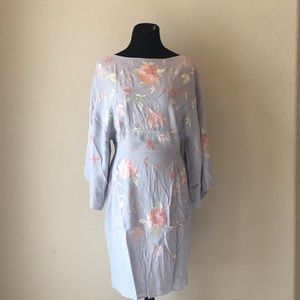 ♣️ Floral V back Day Dress♣️